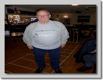 Jim Williams proudly showing off his BCAL Boeing 707 T shirt.